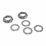 Set d&rsquo;écrous hexagonaux M16 et rondelles bePRO